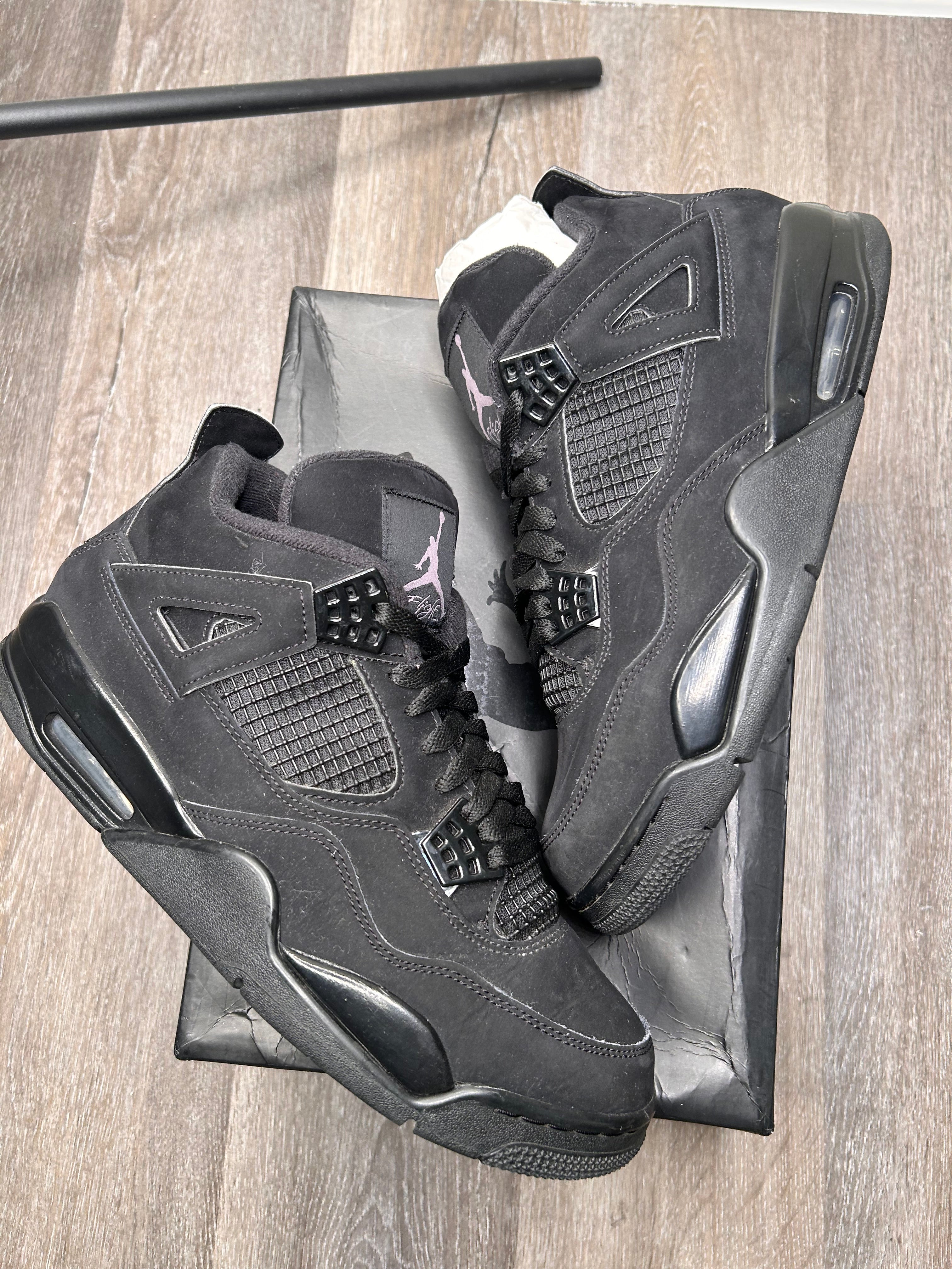 Nike air Jordan retro 4 IV BLACK CAT (2020) size 10 men’s