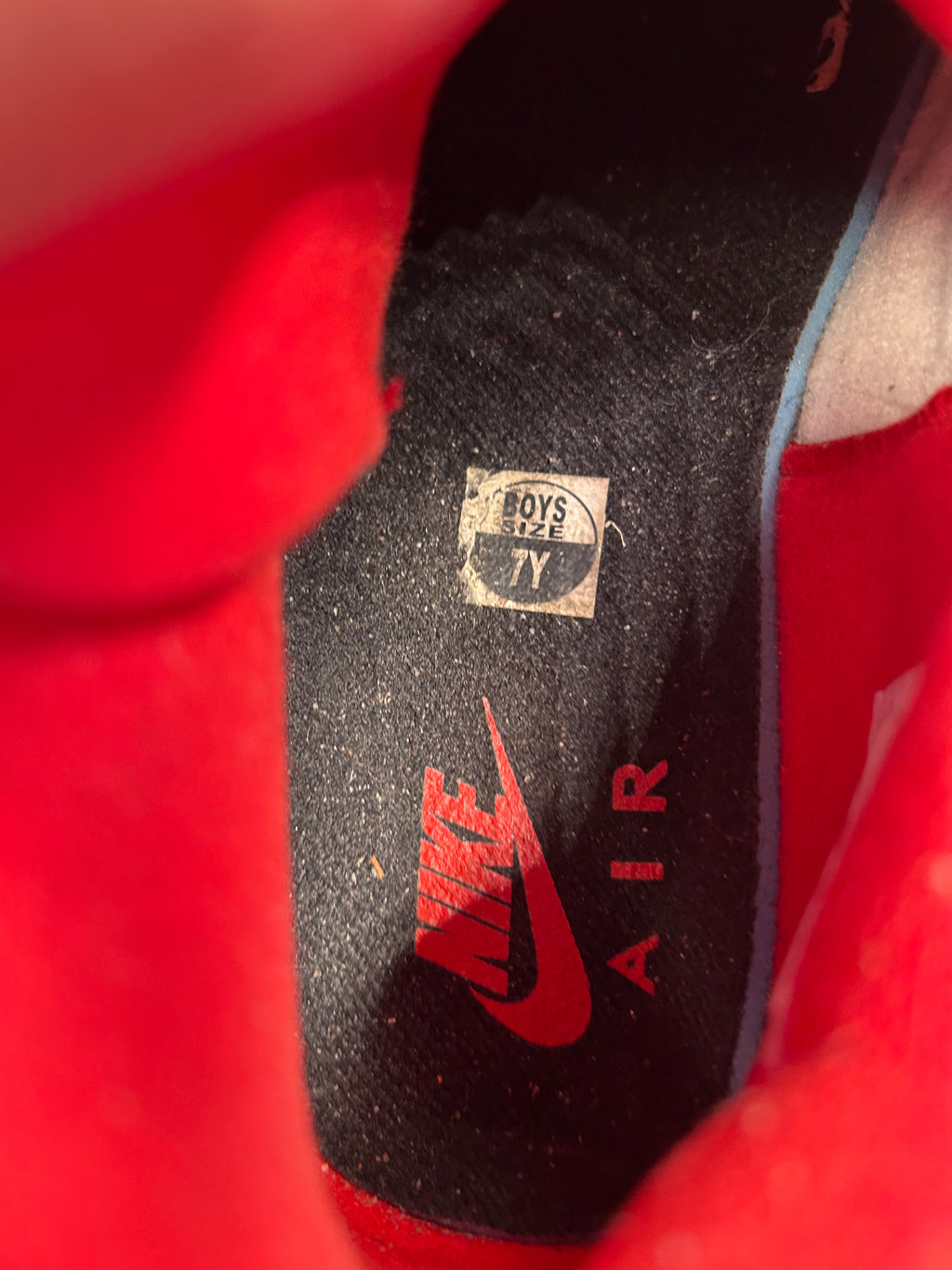 Nike Air Jordan retro 4 size 7Y fire red (2020)