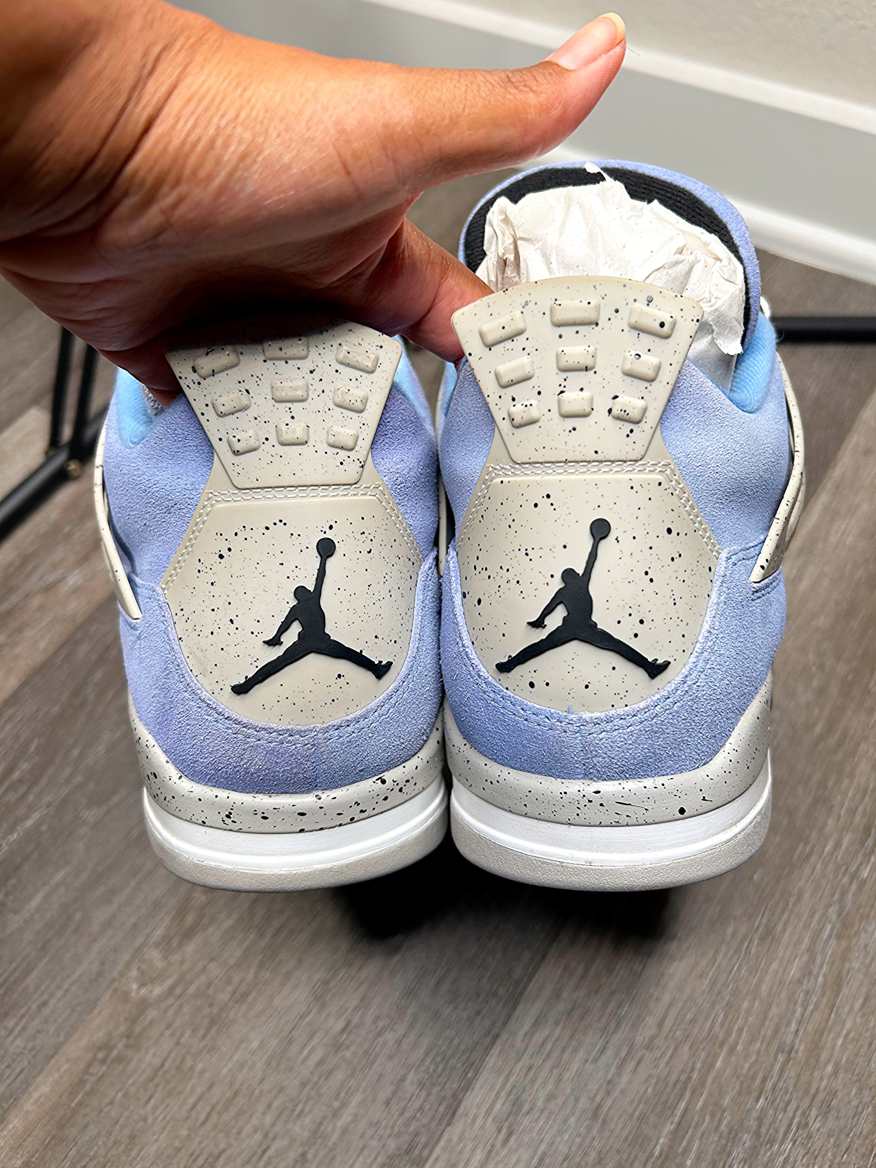 Size 13 Jordan 4 University Blue UNC 2021 CT8527-400 Men’s