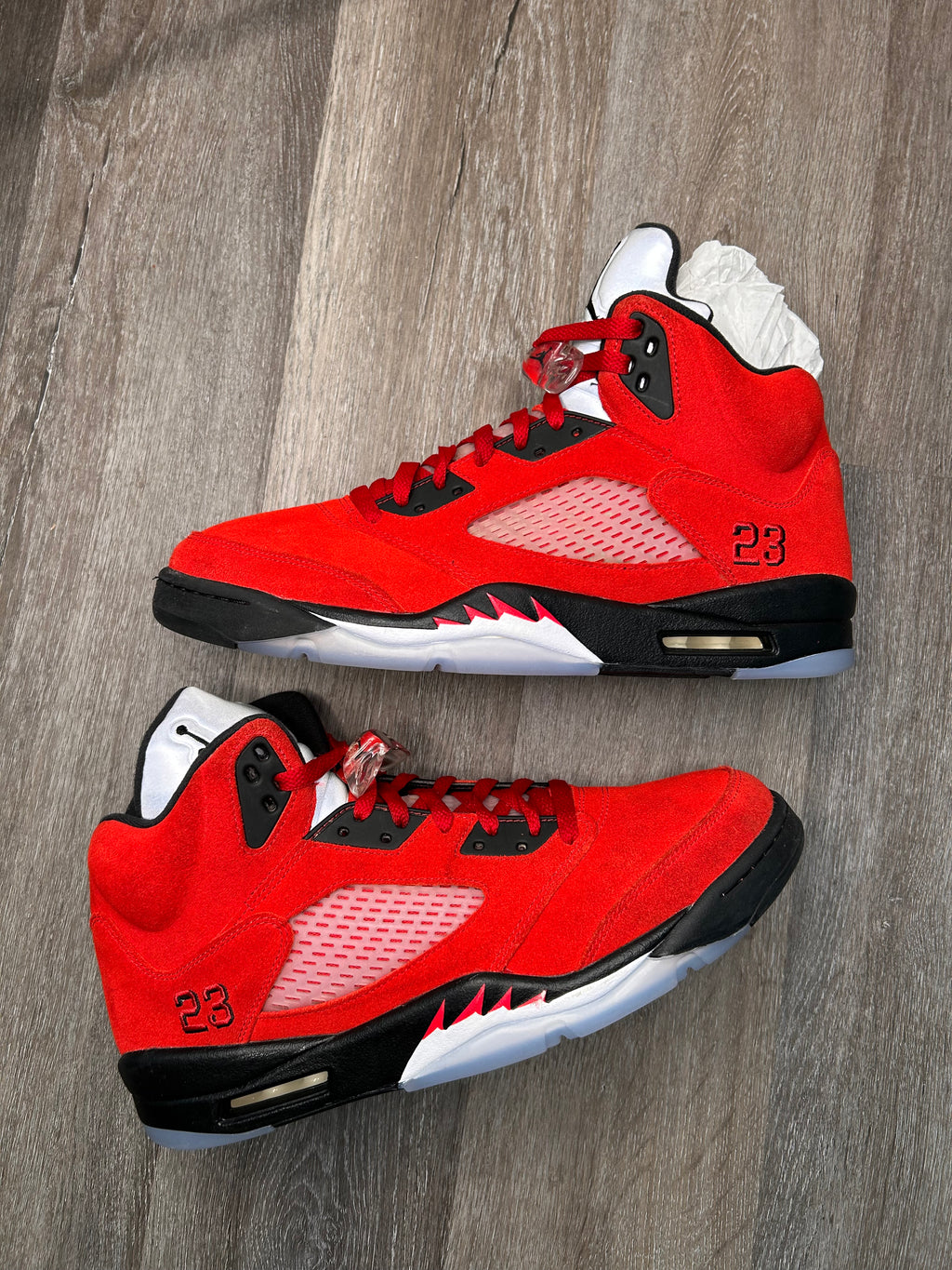 Size 13 Nike air Jordan retro 5 V Raging Bulls (2021) mens
