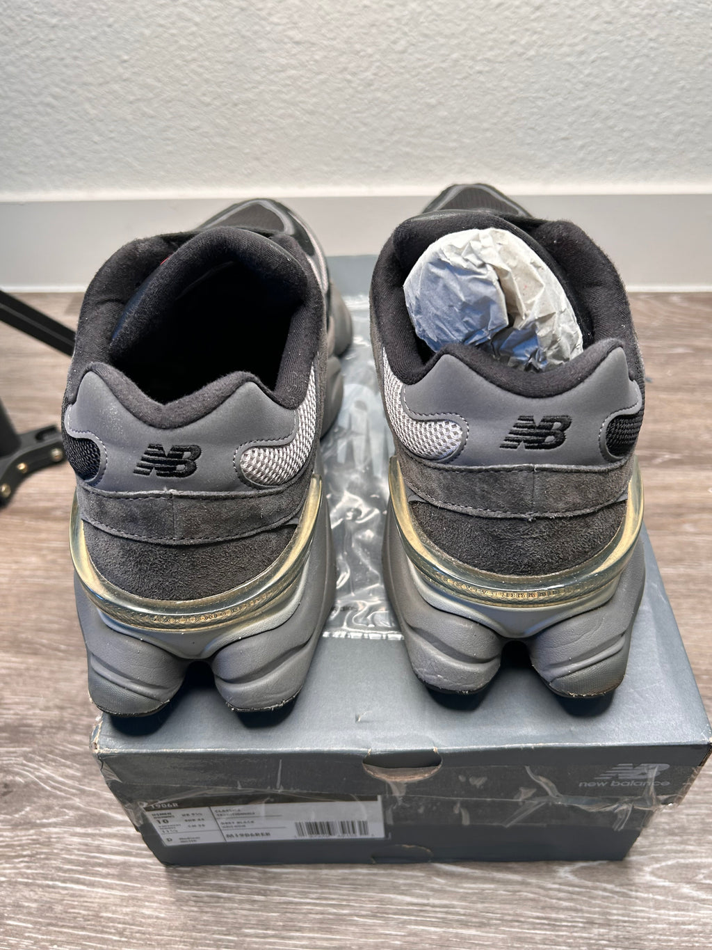 New Balance 9060 'Black Castlerock' U9060BLK Ship Now Size 11