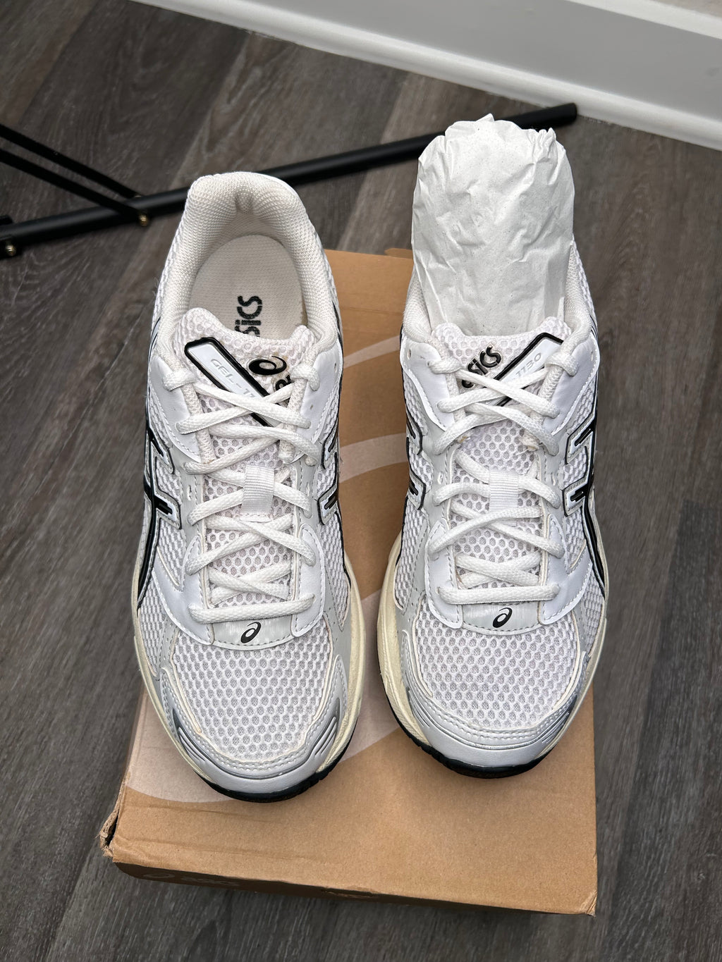Size 8.5 - ASICS Gel-1130 White Clay Canyon 1201A256-113
