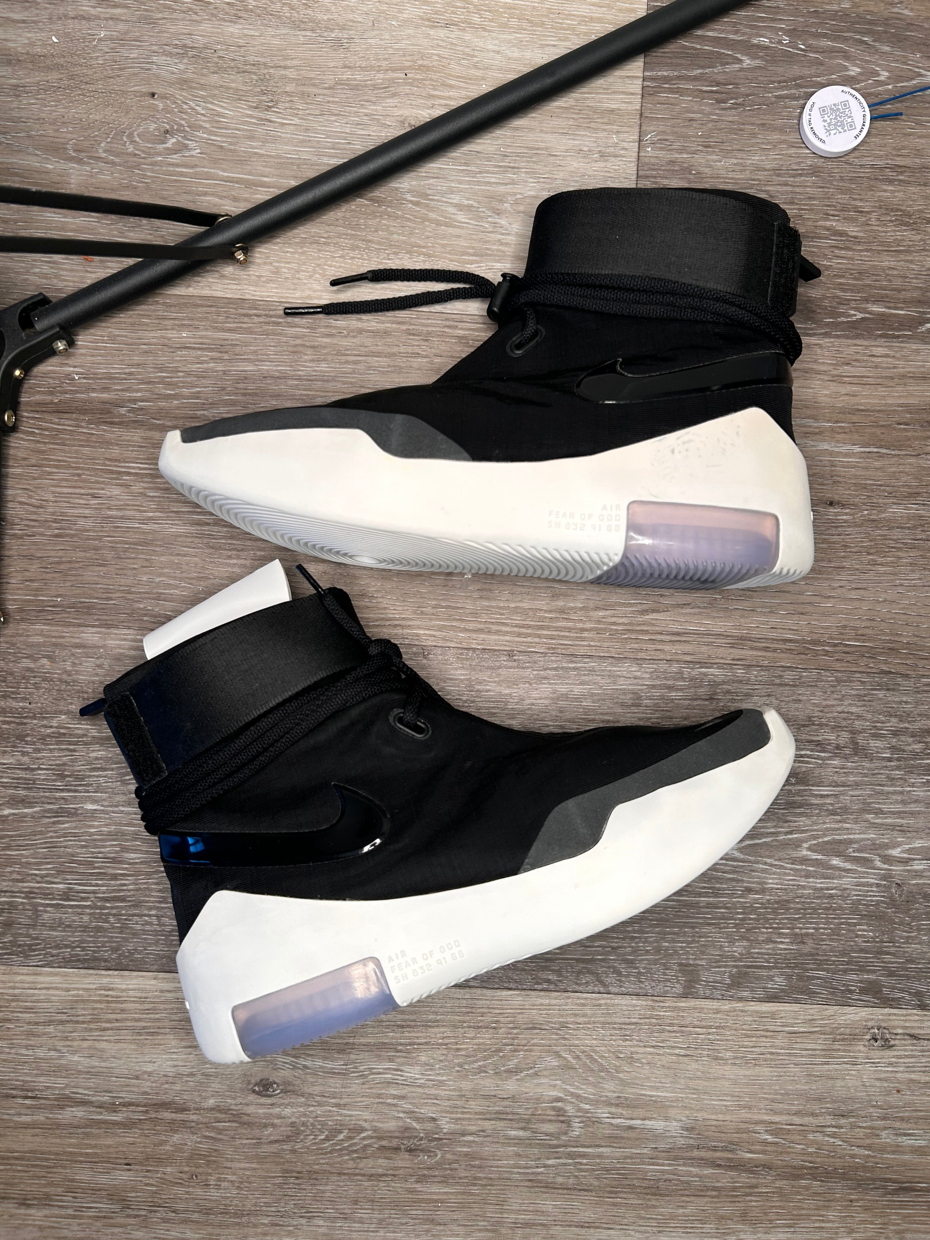 Size 11 - Nike Air Fear Of God SA Black (2018)