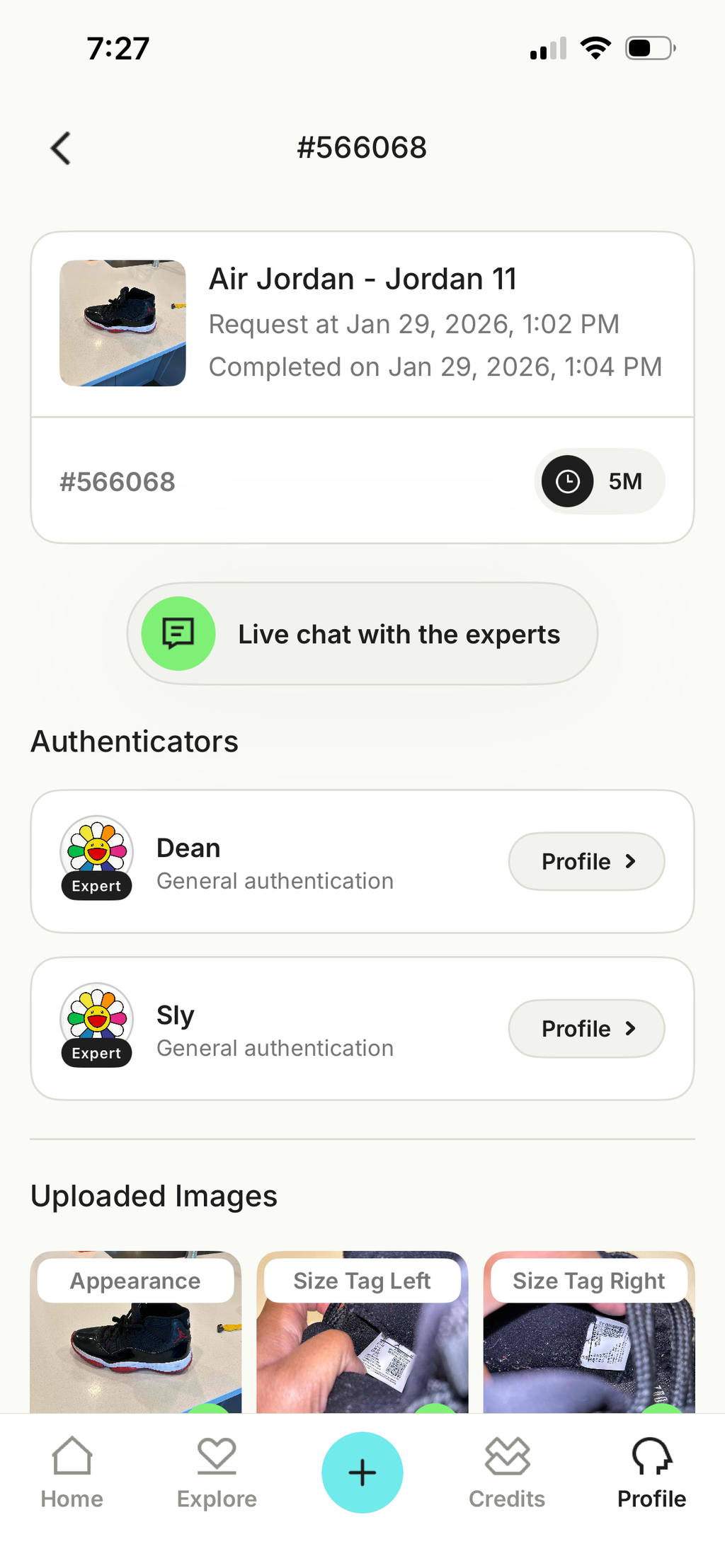 Nike Air Jordan 11 Retro (2019) Size 10 Bred 378037-061 size 10 men’s