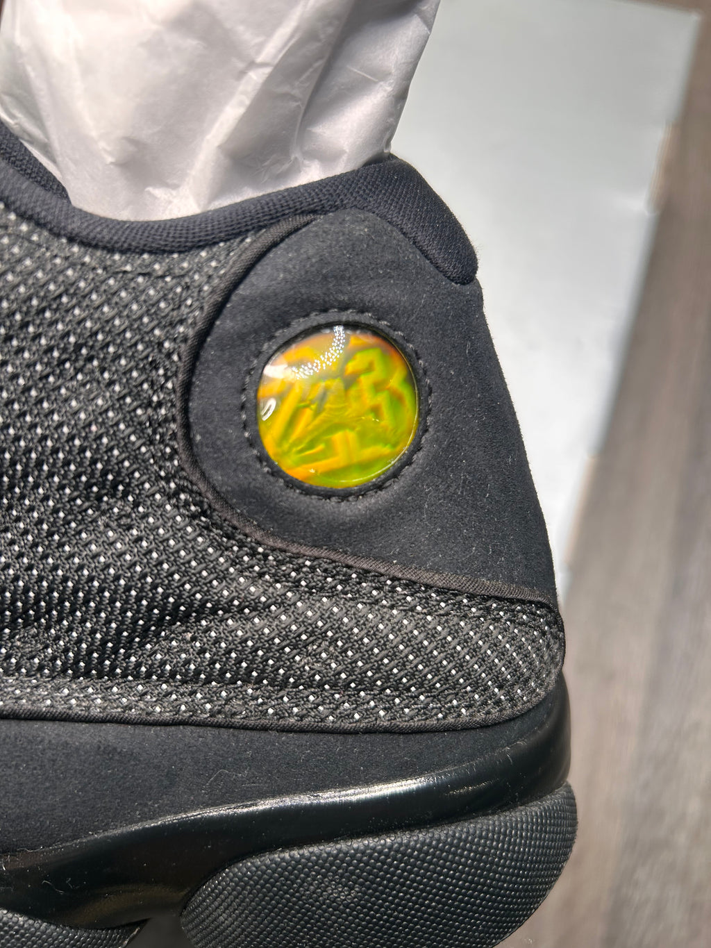 Size 10 Nike air Jordan retro 13 (2017) BLACK CAT