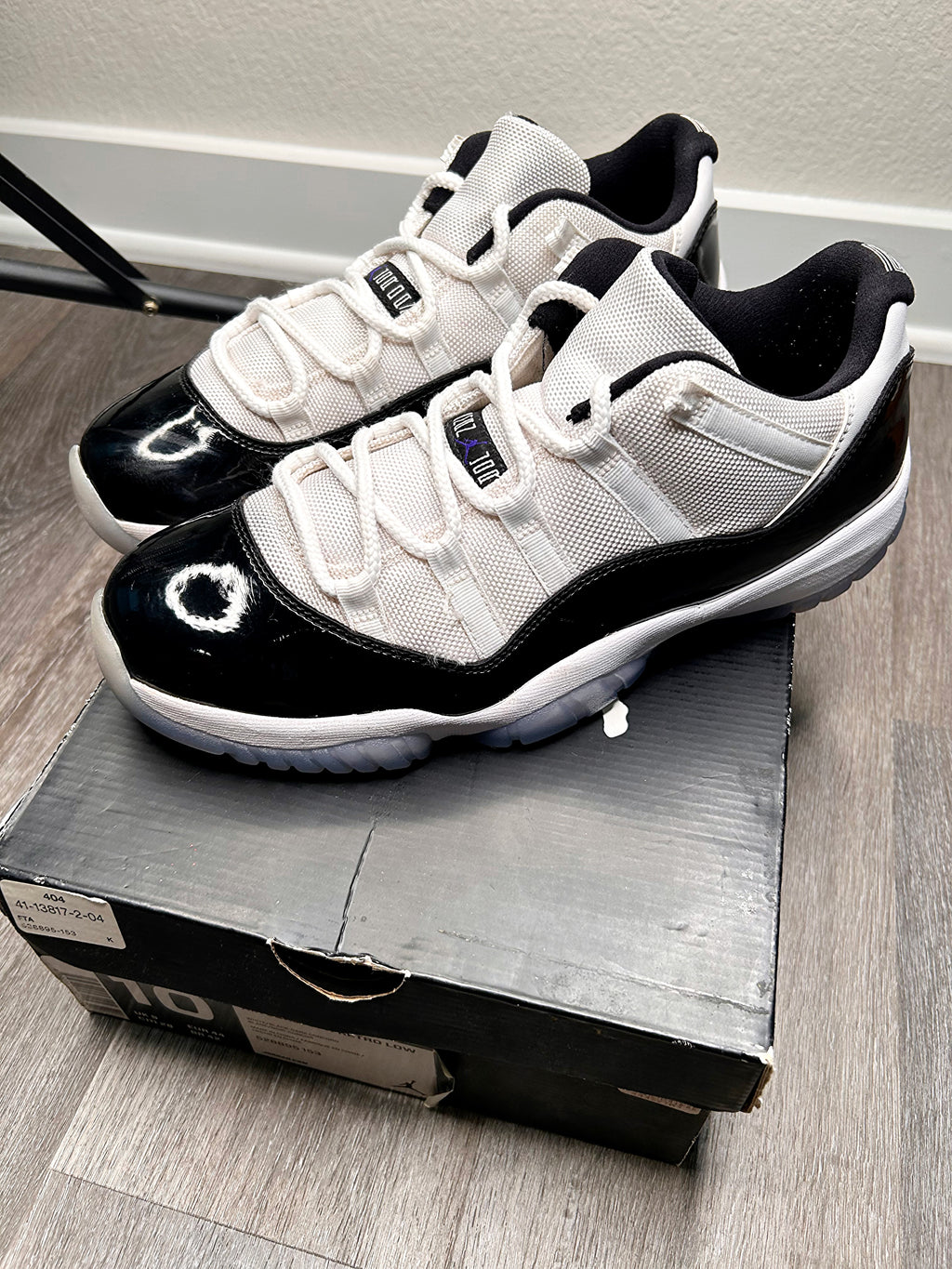 Nike air retro Jordan 11 low concord (2014) size 10