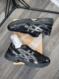 Size 10 ASICS Men's Gel-1130 Black/Pure Silver 1201A906-001