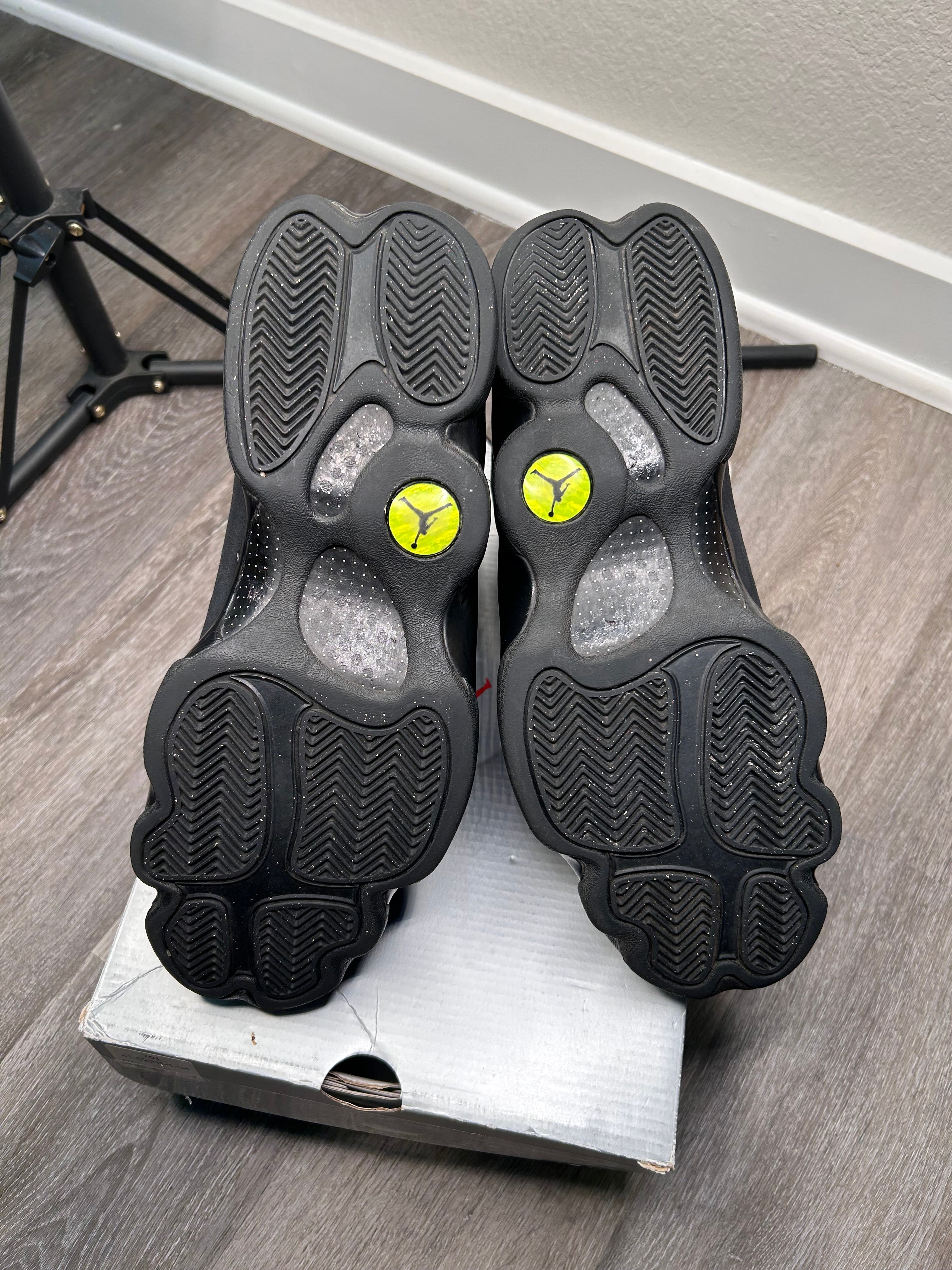Size 12 - Jordan 13 Black Cat Black/Anthracite (2017) 414571-011