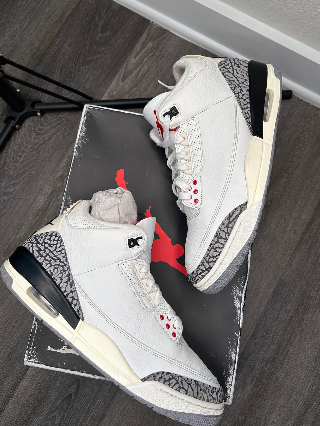 Size 11.5 - Jordan 3 White Cement Reimagined (2024) [DN3707-100]
