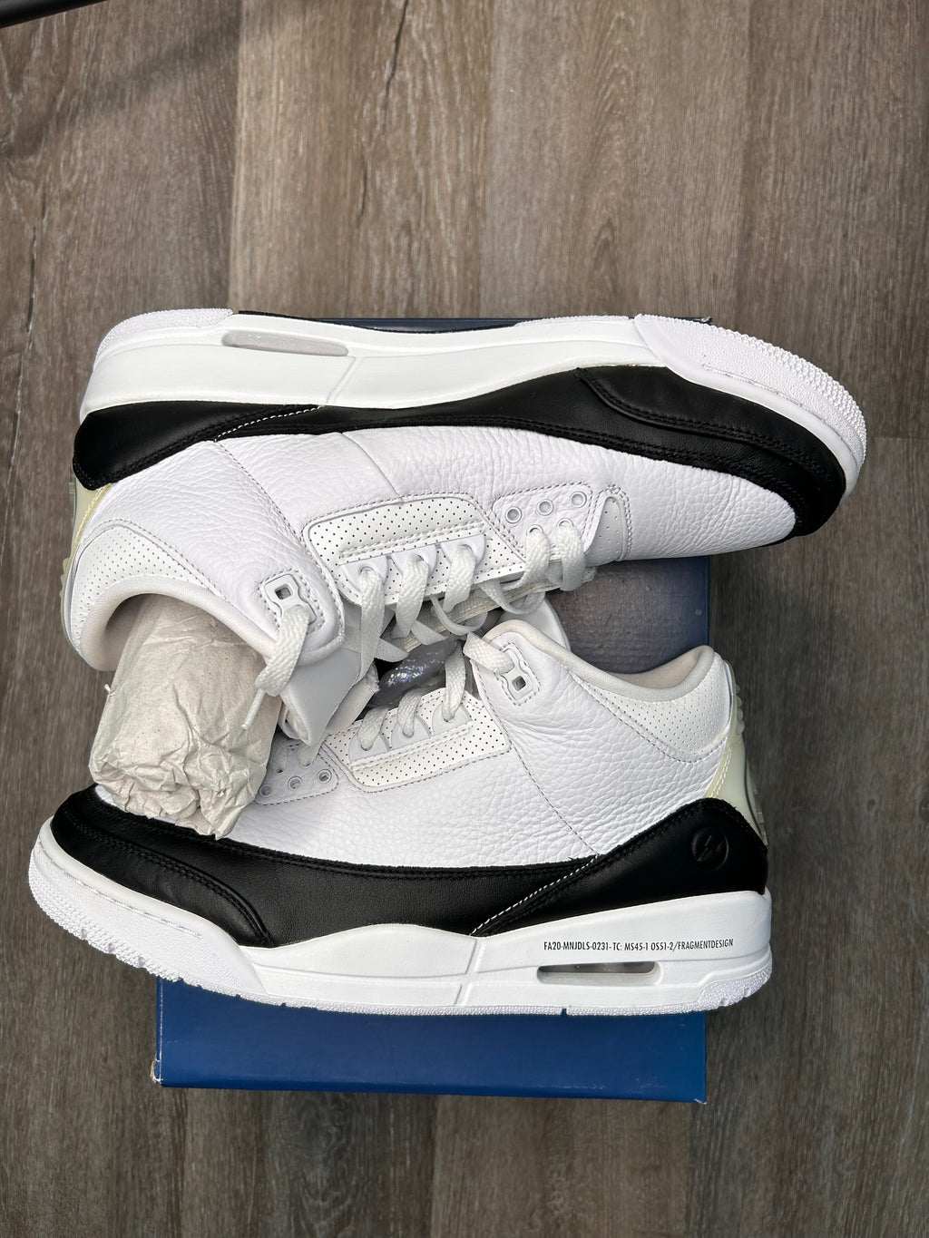 Size 10.5 Nike air Jordan 3 retro FRAGMENT (2020)