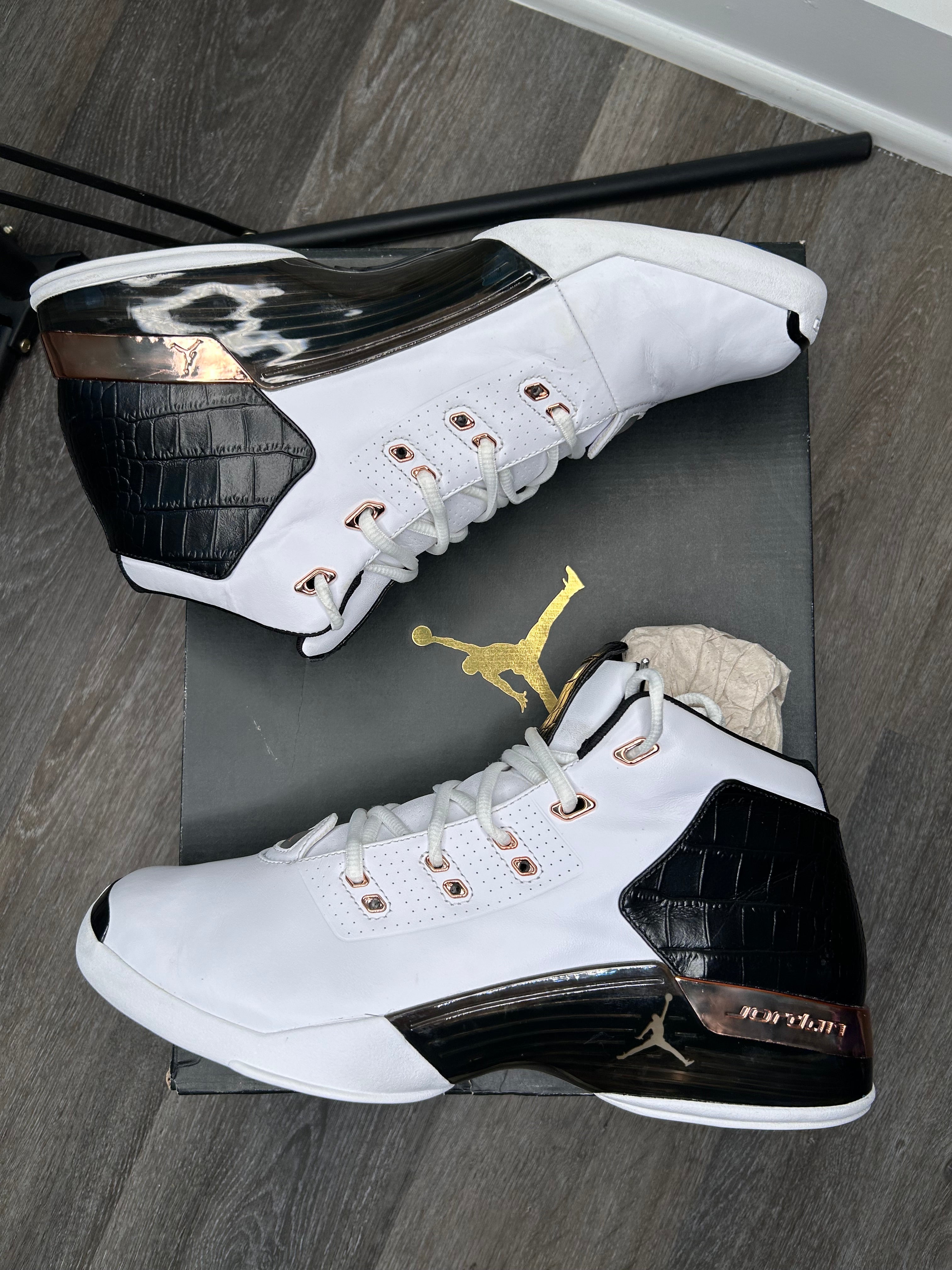 Size 11.5 - Nike Air Jordan 17 XVII Copper (2016) 832816-122