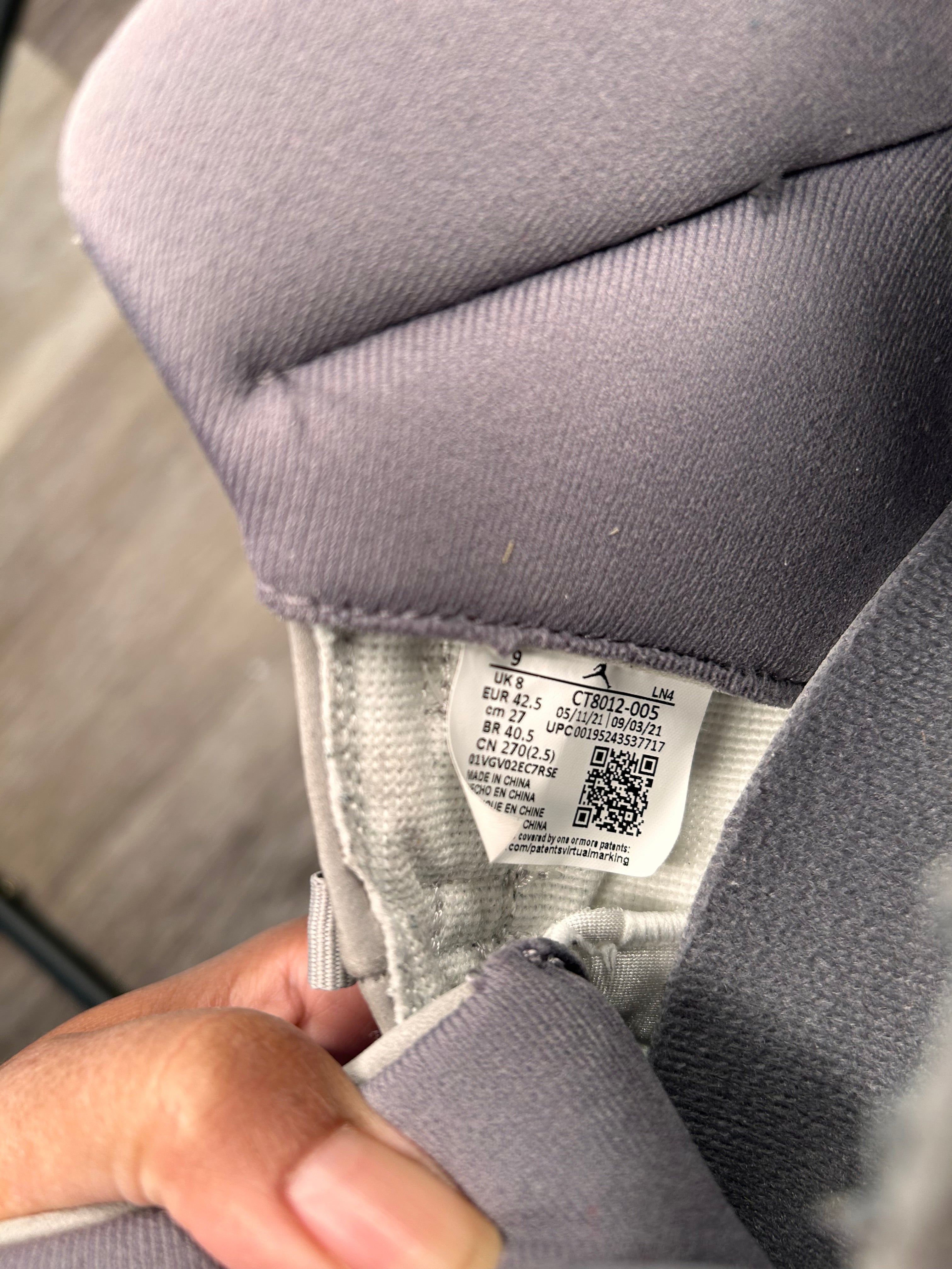 Nike Air Jordan 11 Retro ‘Cool Grey’ (2021) Men’s Size 9