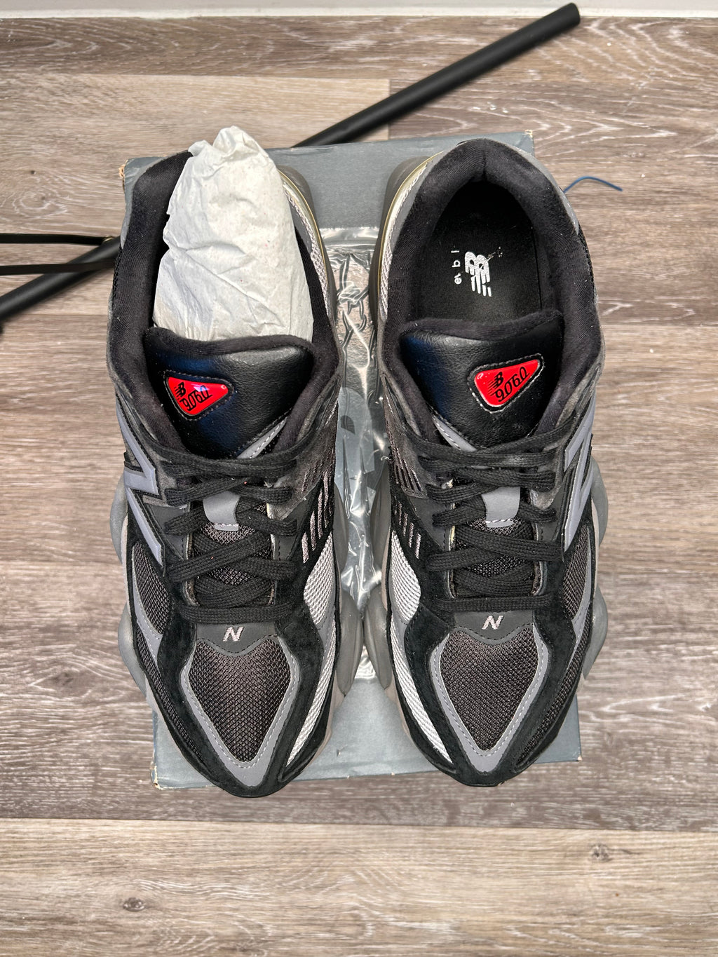 New Balance 9060 'Black Castlerock' U9060BLK Ship Now Size 11