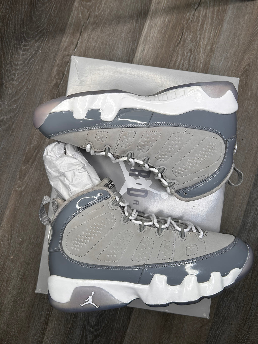Nike air Jordan retro 9 COOL GREY (2015) size 7Y