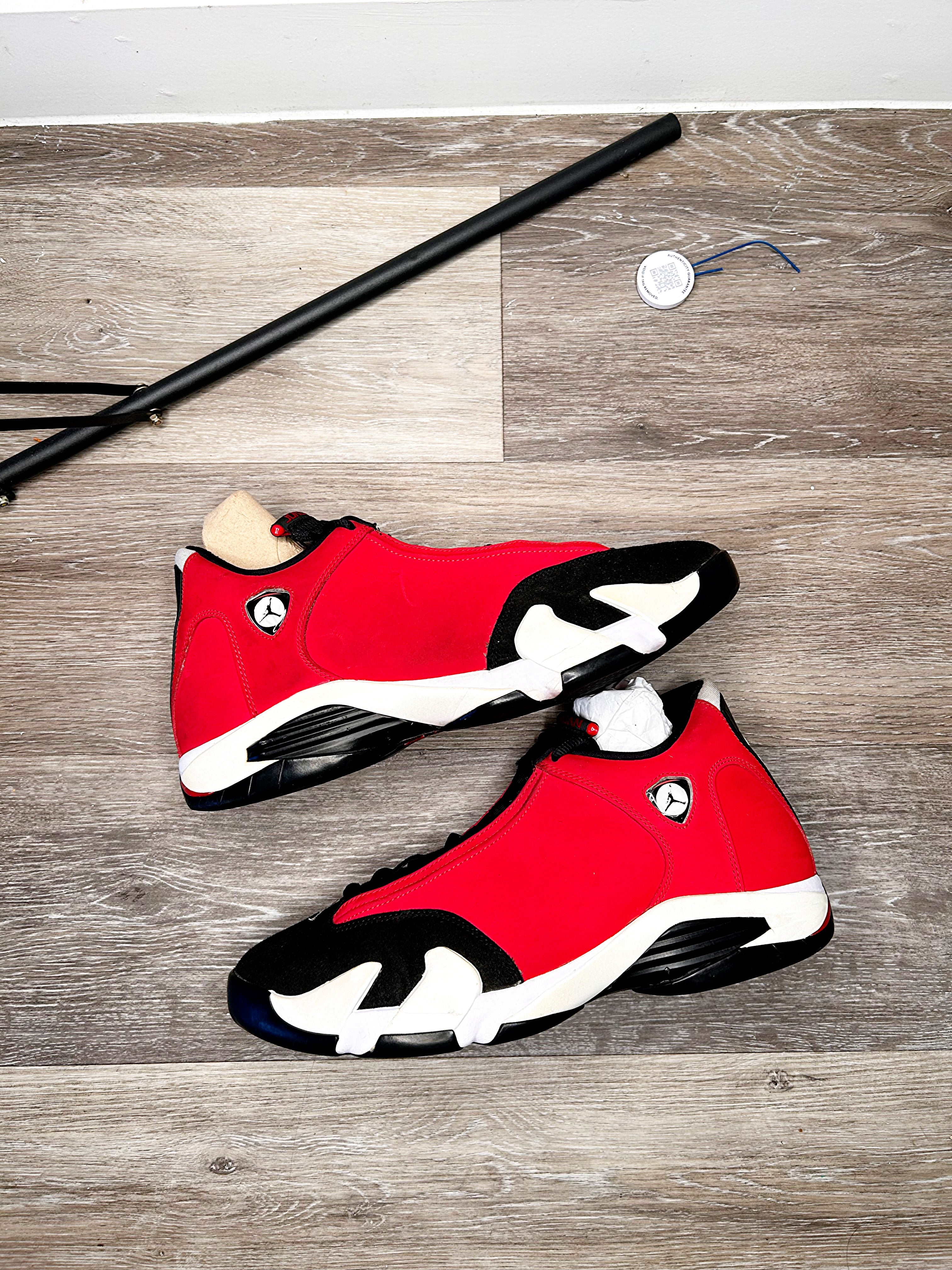 Sizd 13 - Nike Air Jordan Retro 14 Gym Red Toro Men's (487471-006) (2020)