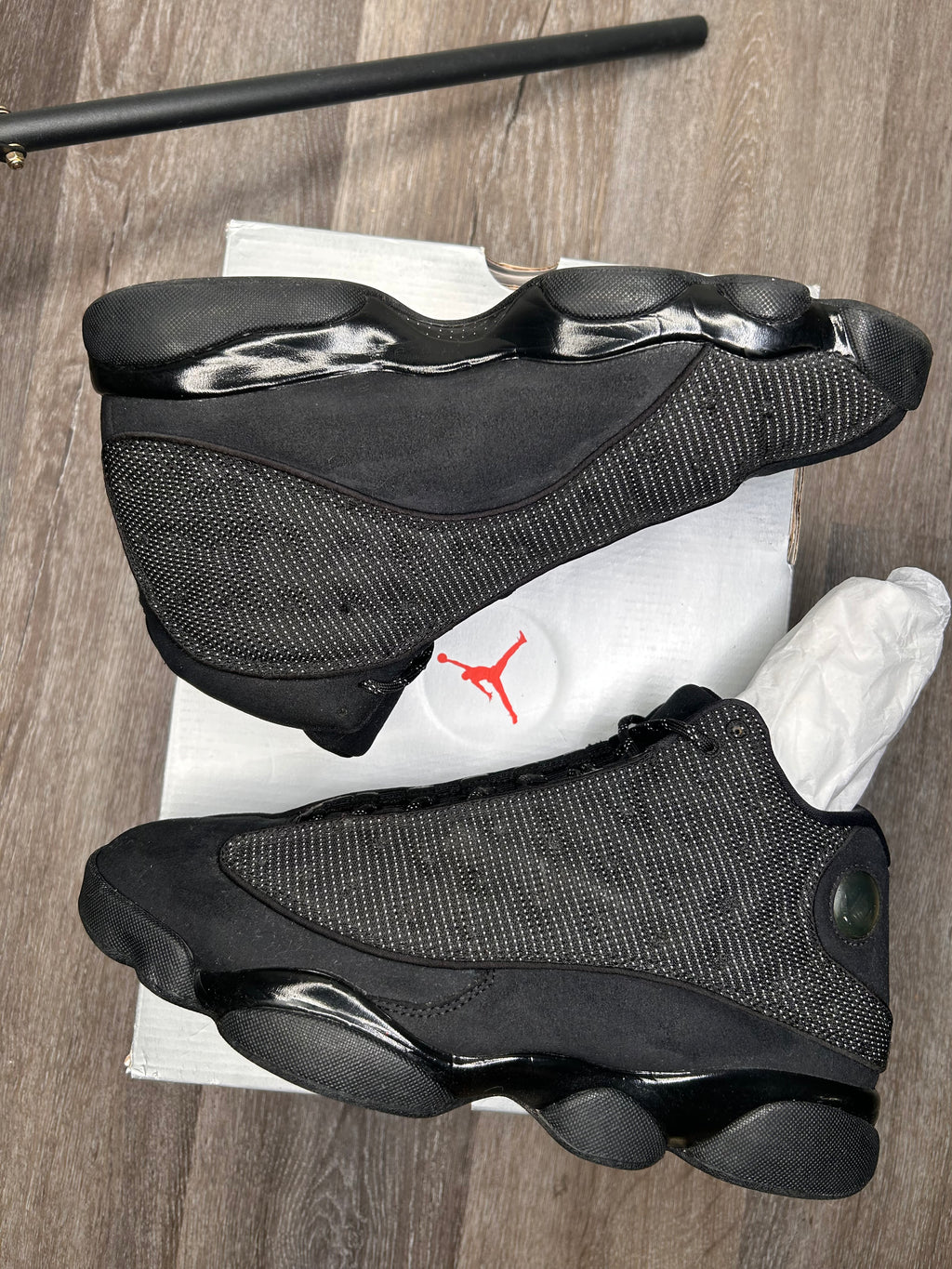 Size 10 Nike air Jordan retro 13 (2017) BLACK CAT