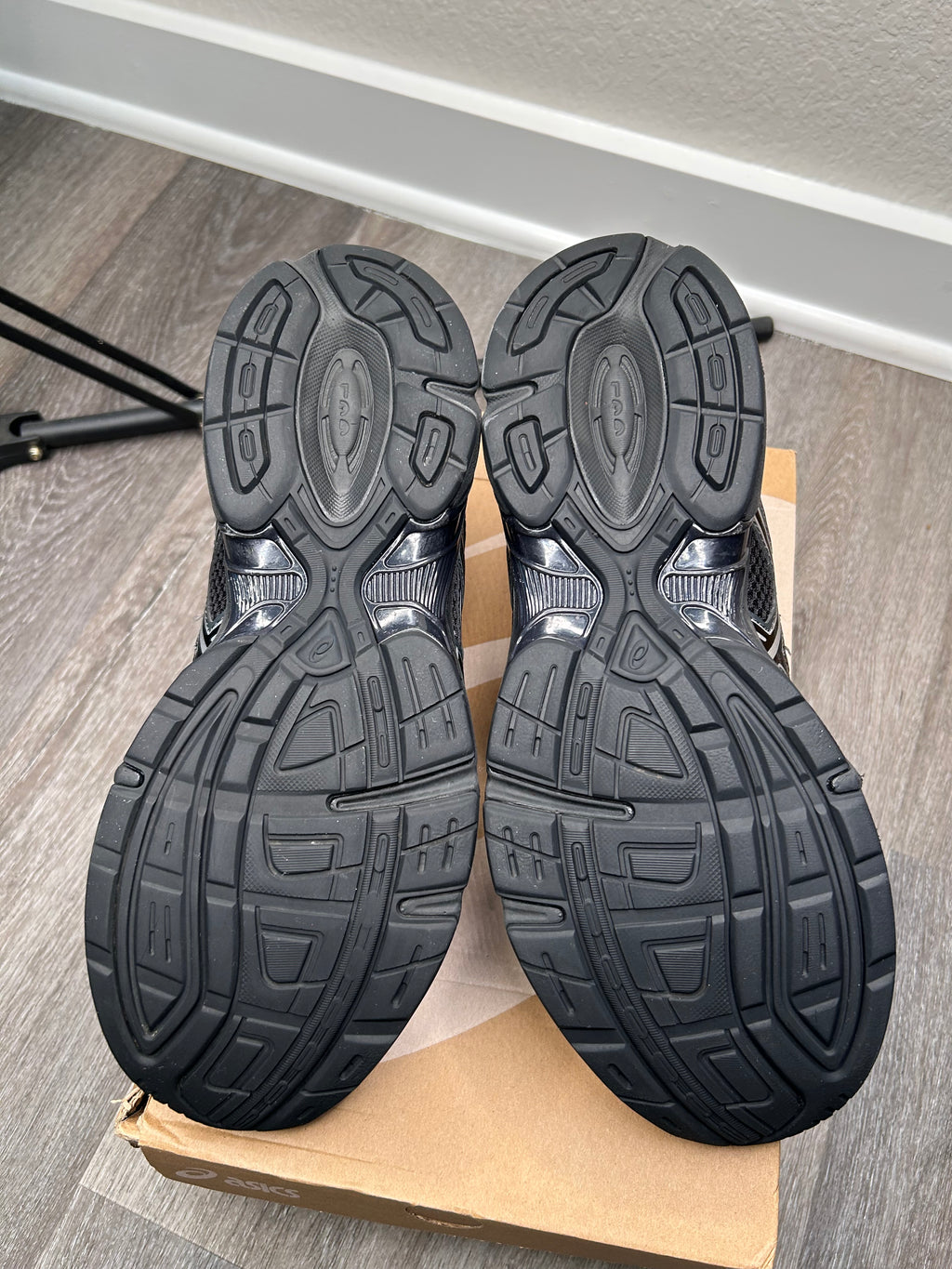 Size 11 - ASICS Gel-1130 Black Pure Silver (2025) 1201A906-001